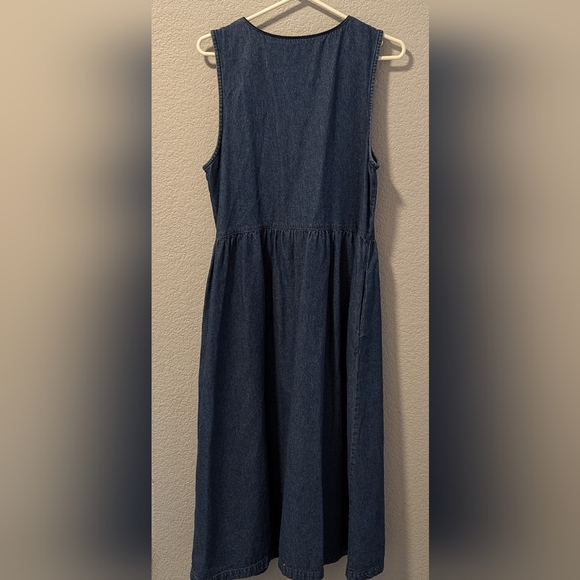 Talbot's Sleeveless Denim Dress - Picture 5 of 8